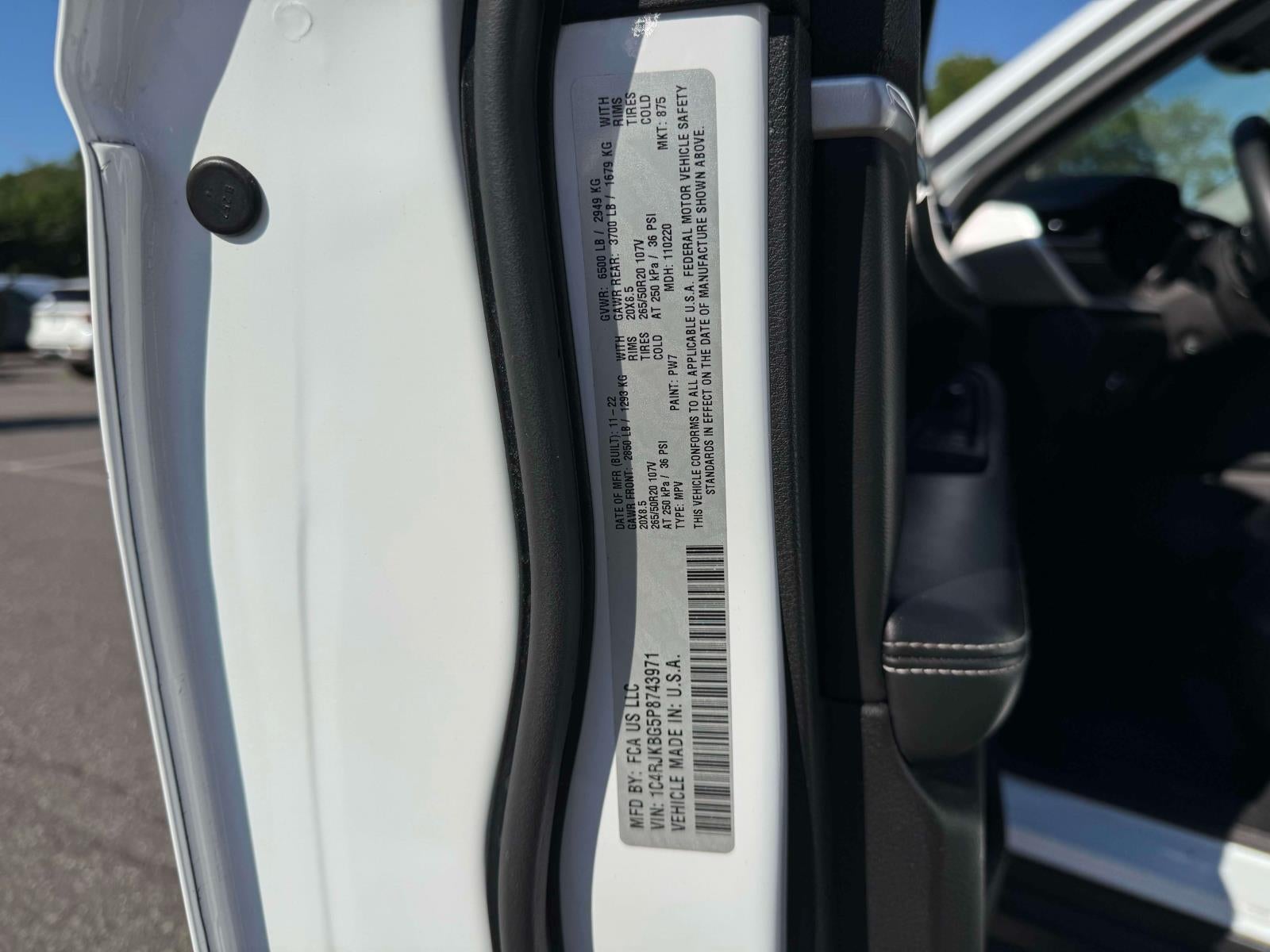 2023 Jeep Grand Cherokee L Limited 4x4