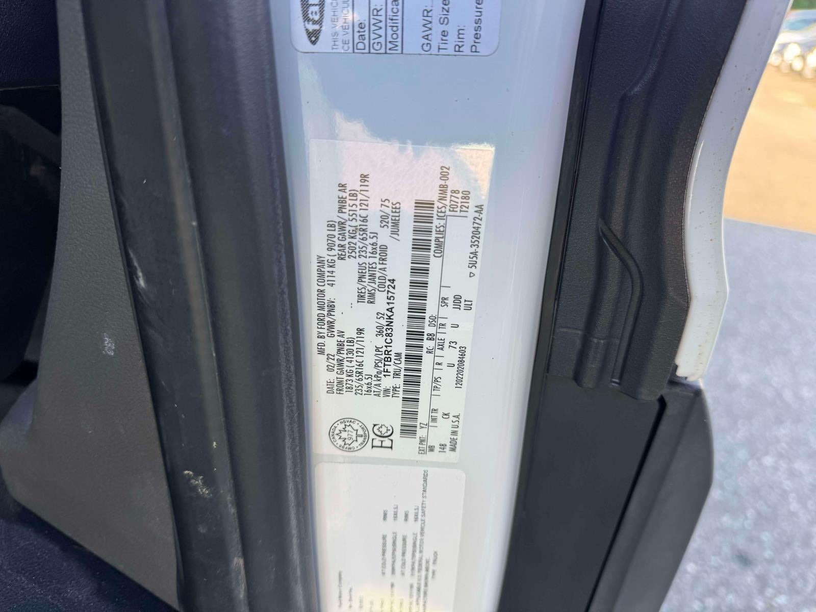 2022 Ford Transit-250 Cargo Base
