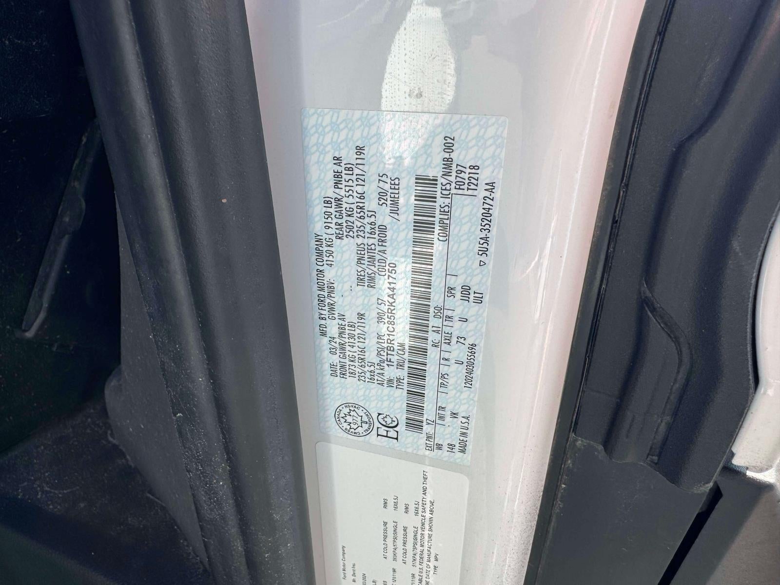 2024 Ford Transit-250 Cargo Base
