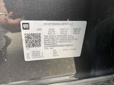 2022 Cadillac XT5 AWD Premium Luxury