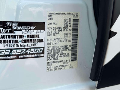 2022 Nissan Frontier Crew Cab PRO-4X 4x4
