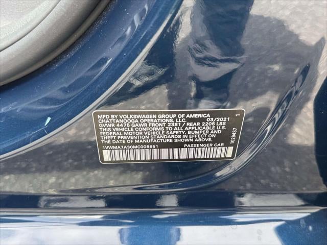 2021 Volkswagen Passat 2.0T R-Line