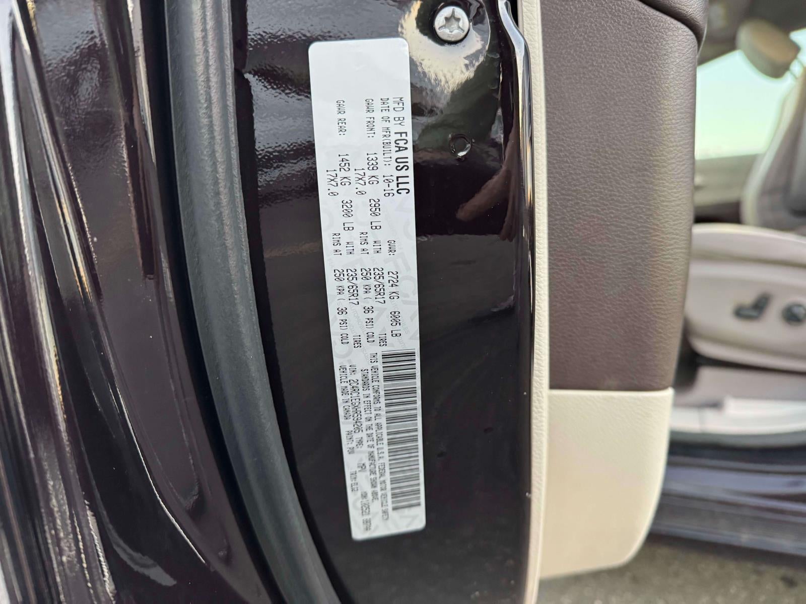 2017 Chrysler Pacifica Touring-L Plus