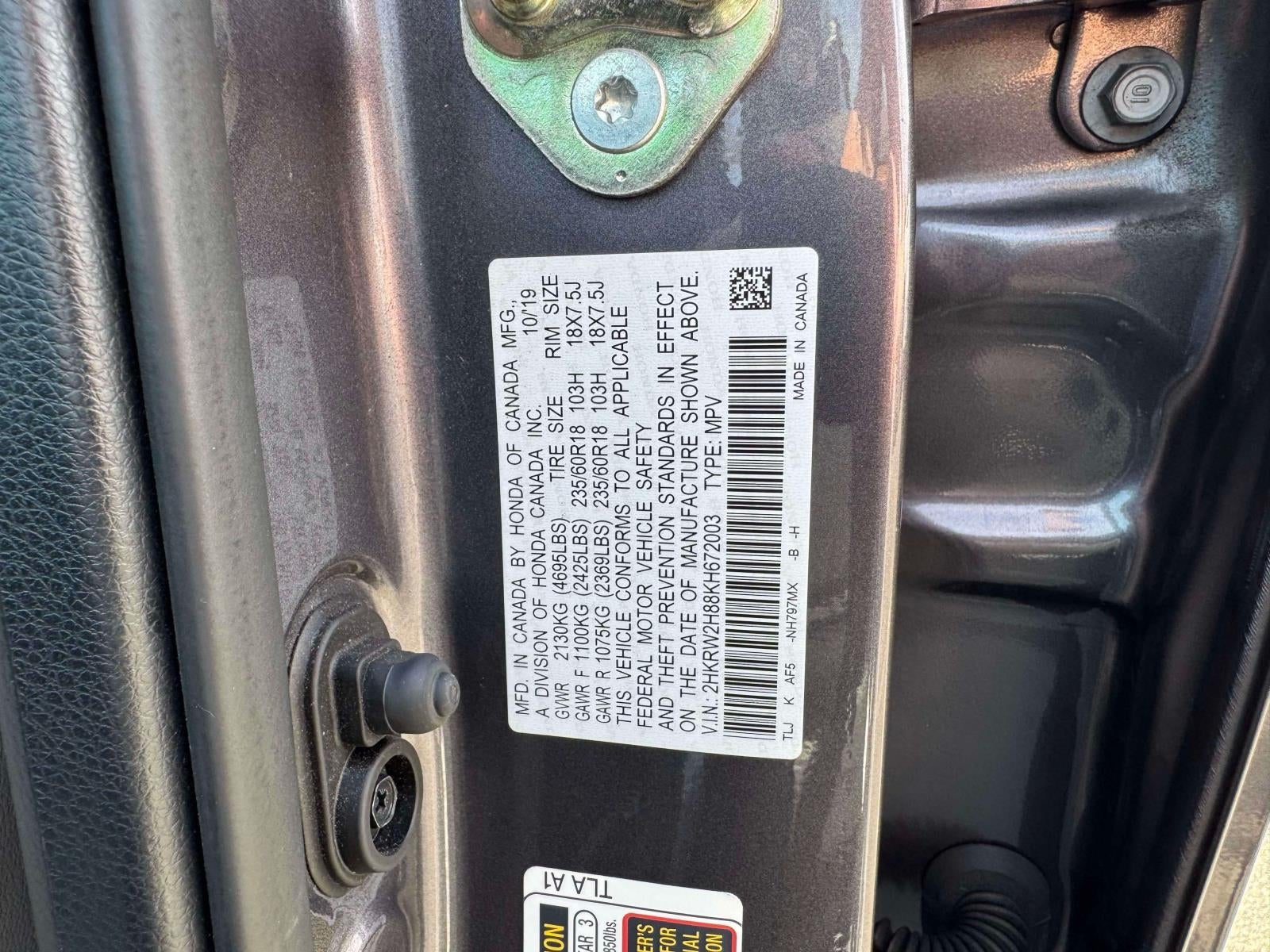 2019 Honda CR-V EX-L