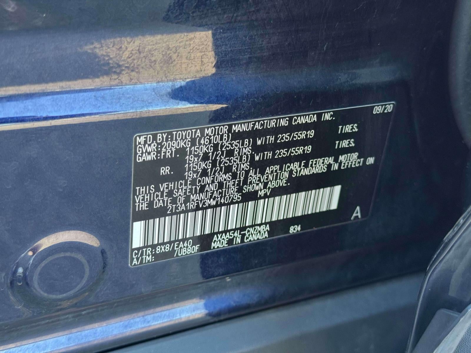 2021 Toyota RAV4 XLE Premium