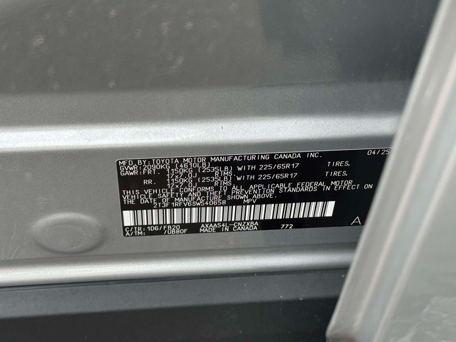 2025 Toyota RAV4 LE