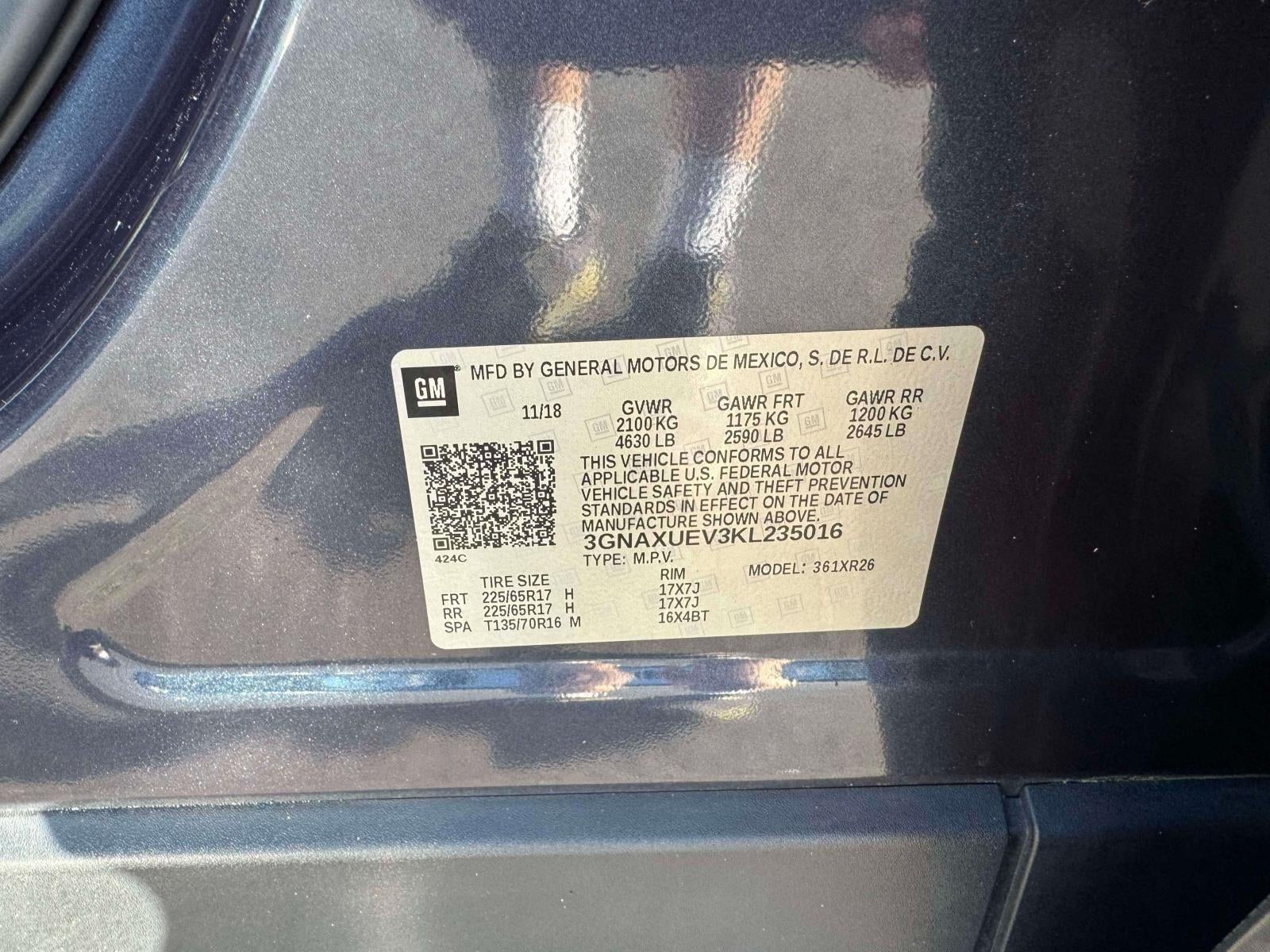 2019 Chevrolet Equinox LT
