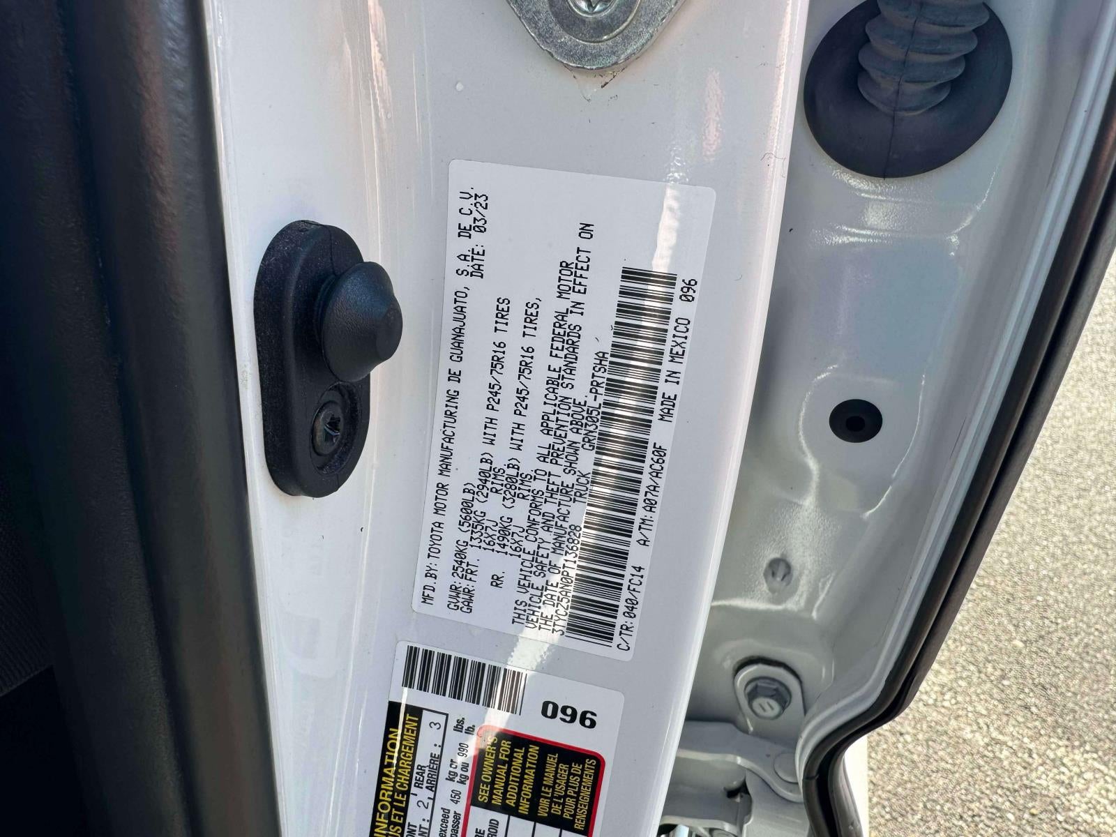 2023 Toyota Tacoma SR5 V6