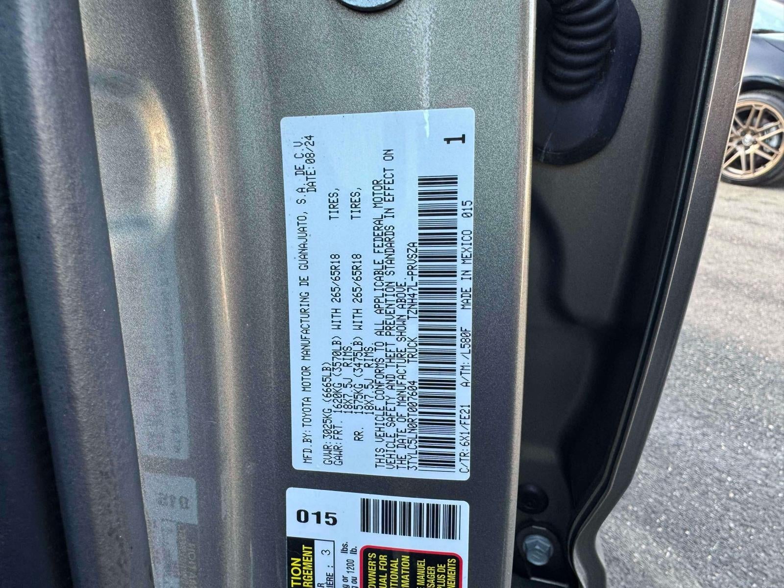 2024 Toyota Tacoma Hybrid TRD Sport 4WD