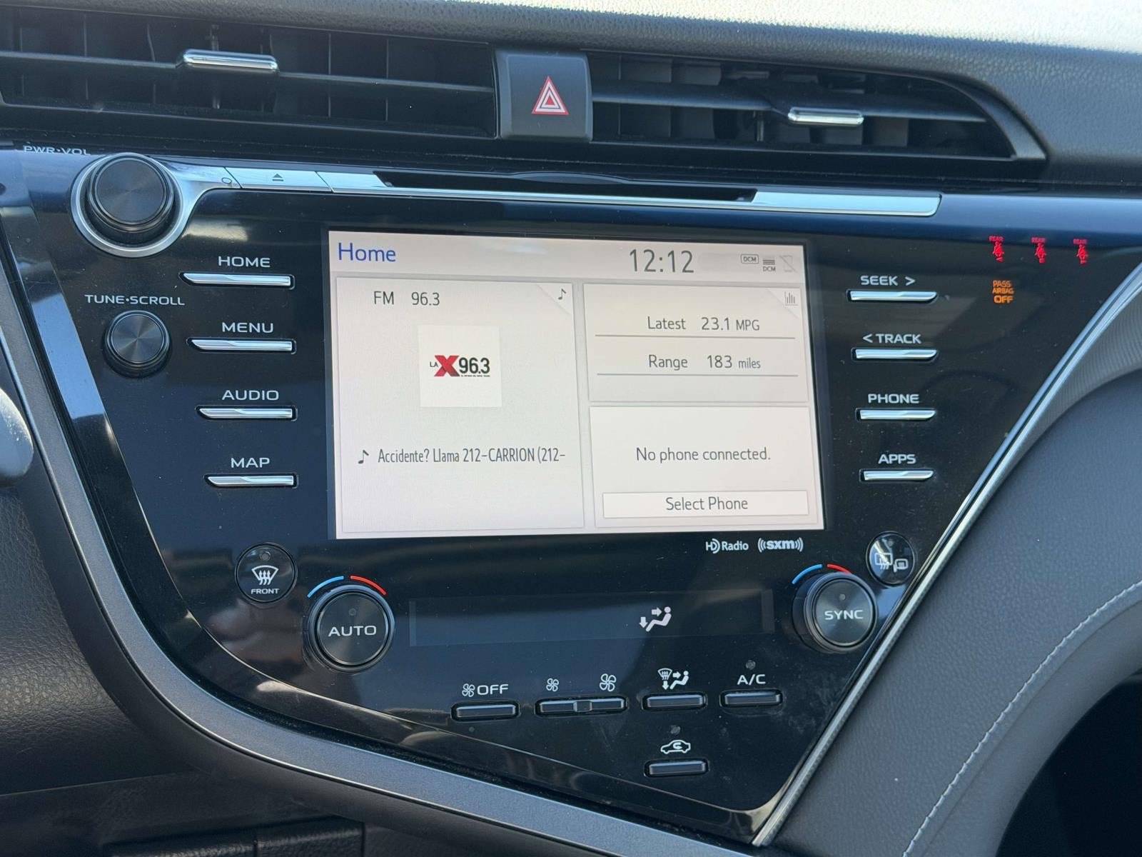 2019 Toyota Camry XSE