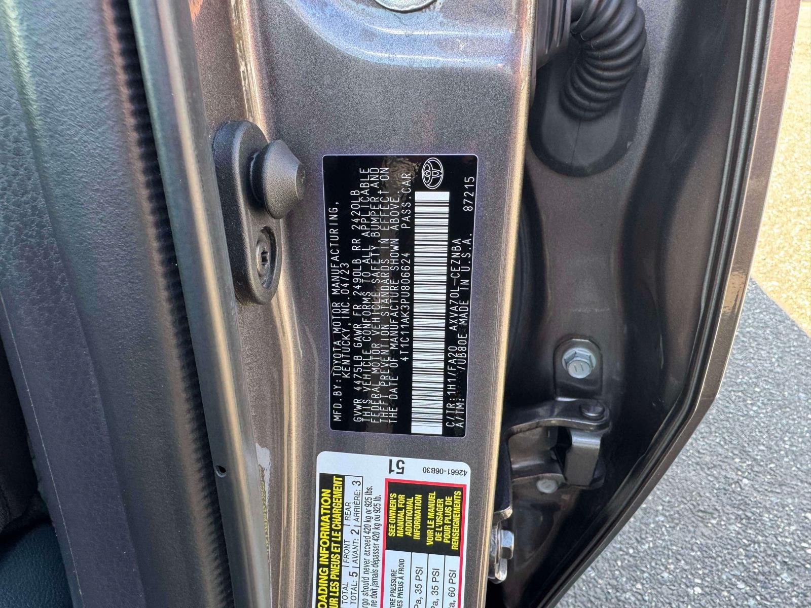 2023 Toyota Camry LE