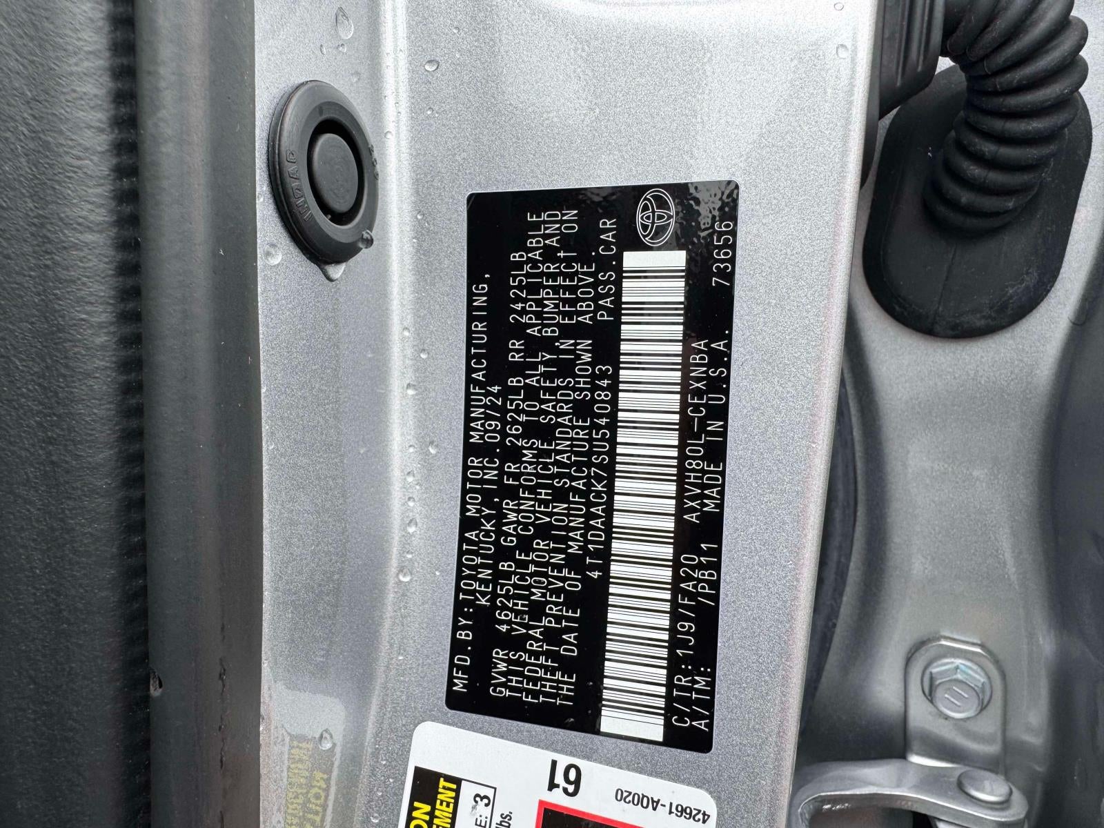 2025 Toyota Camry LE