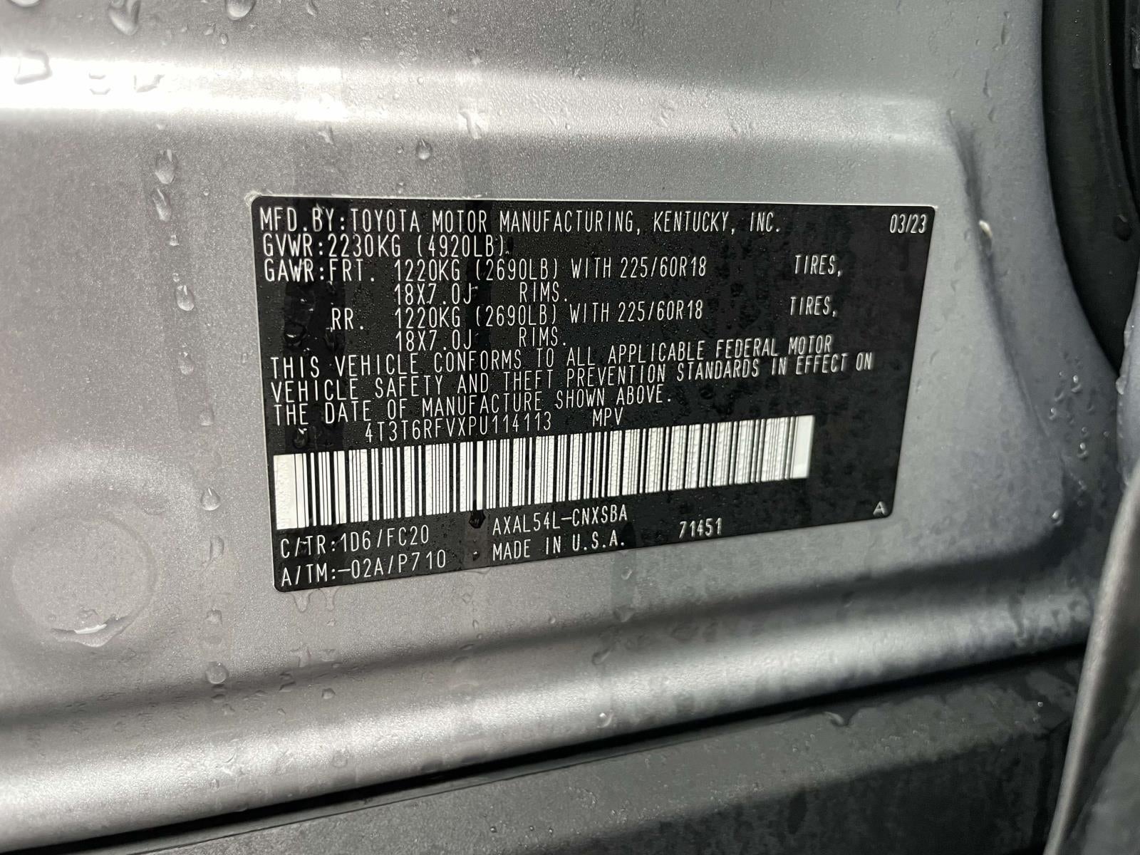 2023 Toyota RAV4 Hybrid SE