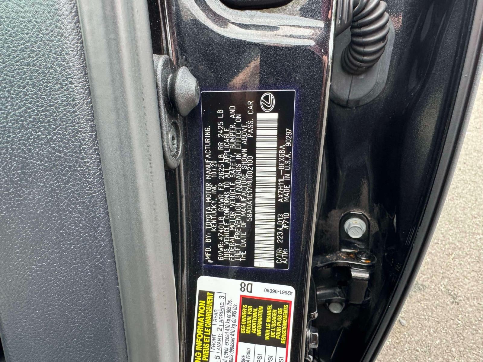 2021 Lexus ES 300h 300h