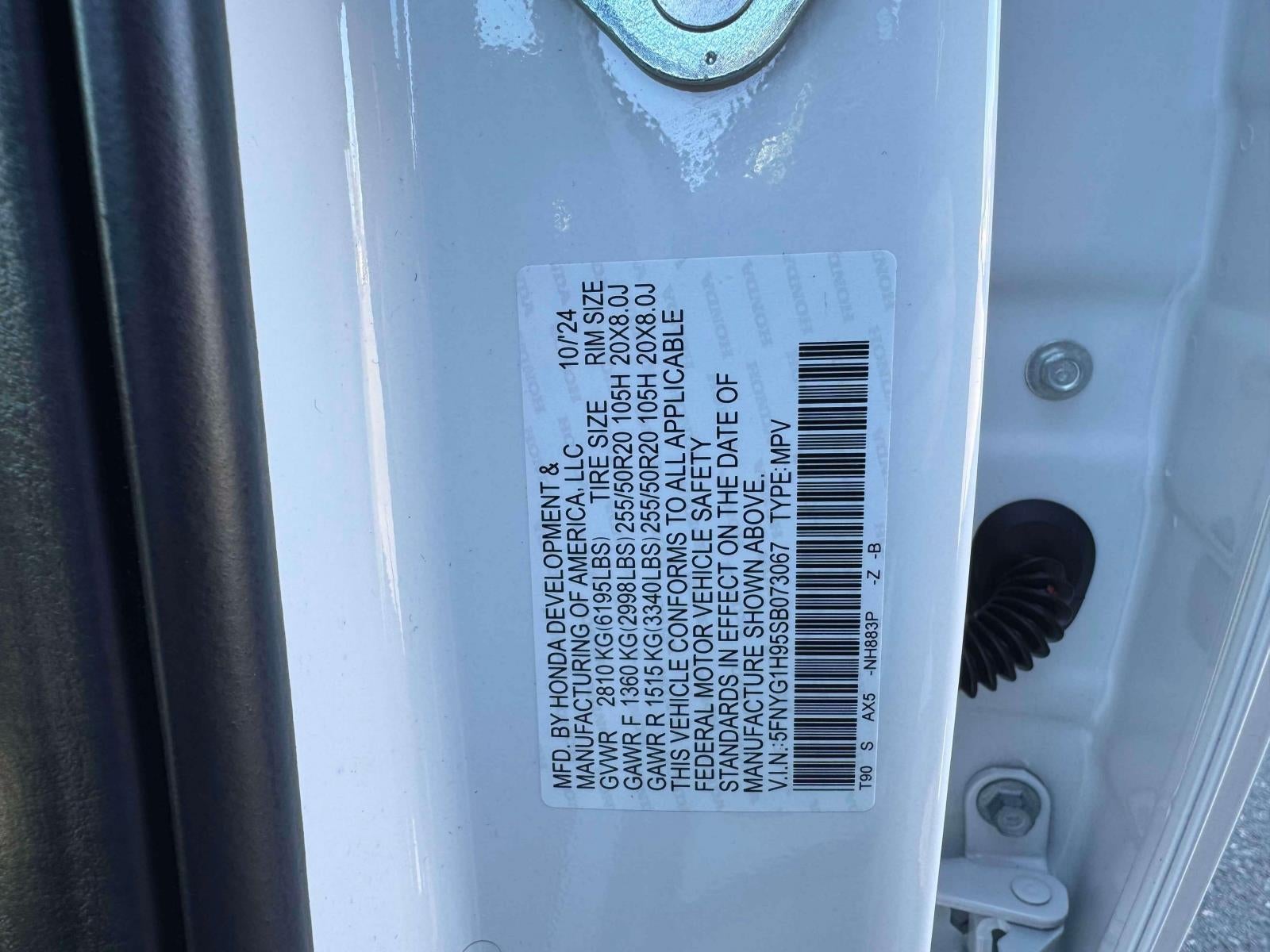 2025 Honda Pilot Black Edition