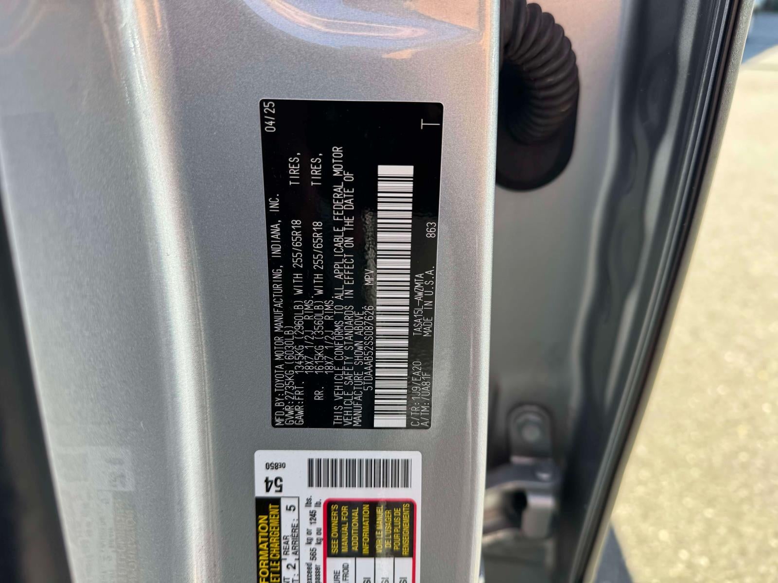 2025 Toyota Grand Highlander XLE