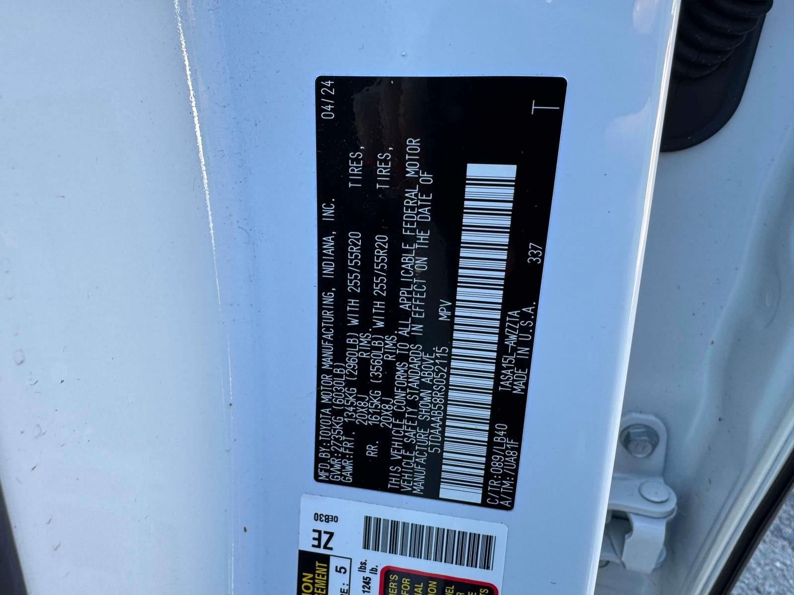 2024 Toyota Grand Highlander Platinum