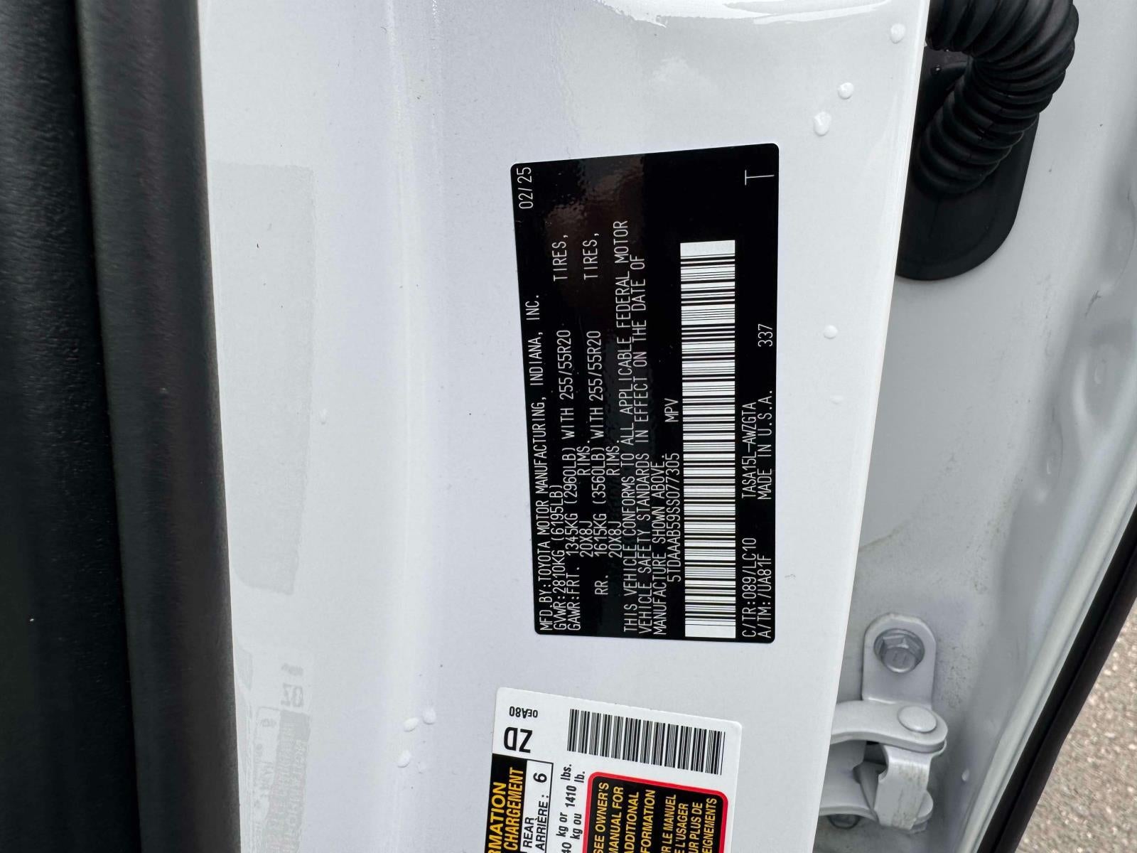 2025 Toyota Grand Highlander Limited