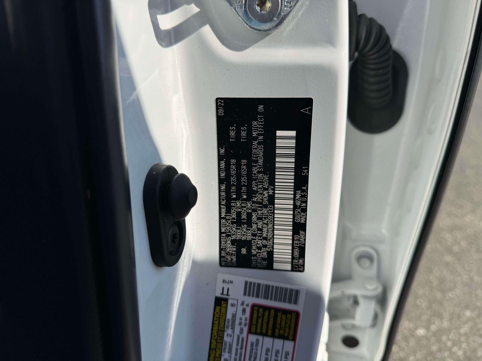 2022 Toyota Highlander XLE