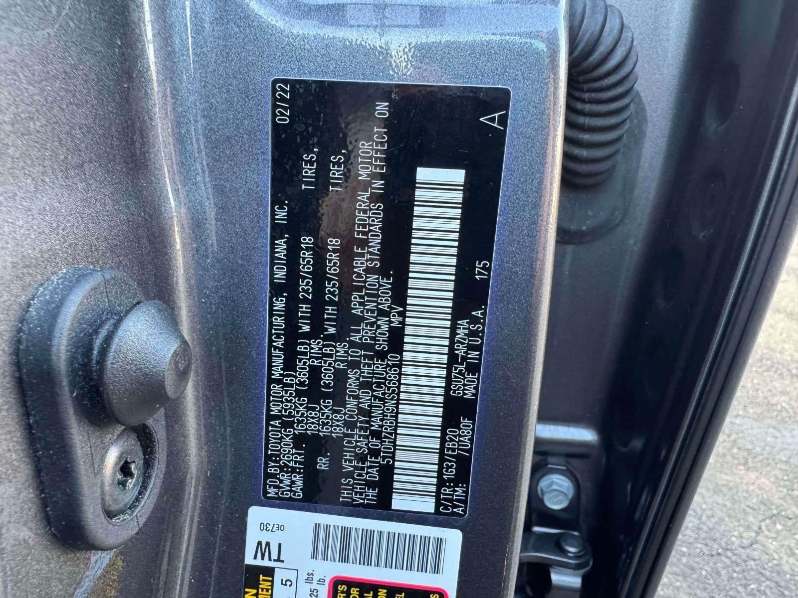 2022 Toyota Highlander XLE