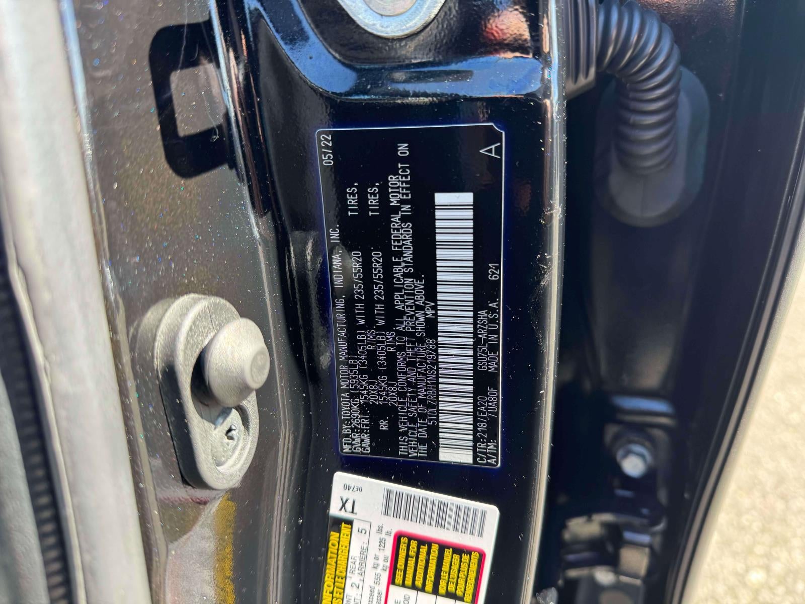 2022 Toyota Highlander XSE