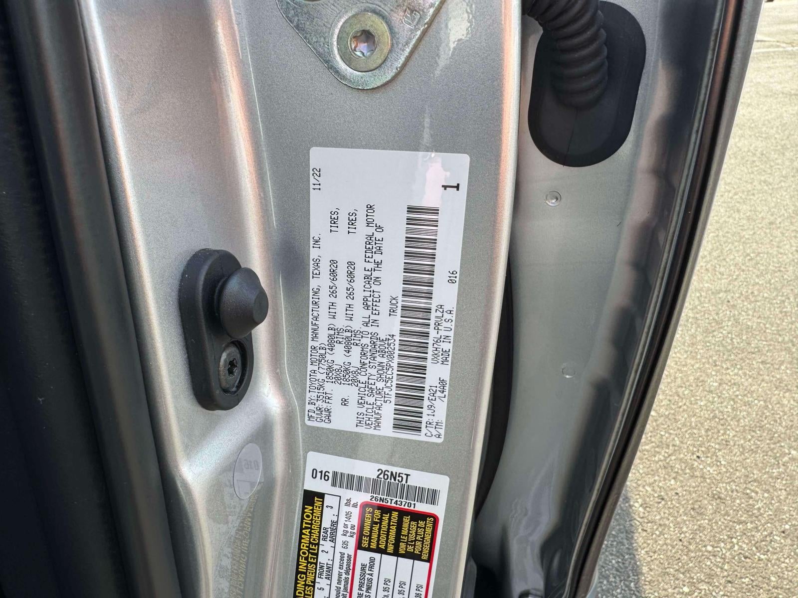 2023 Toyota Tundra Hybrid Limited