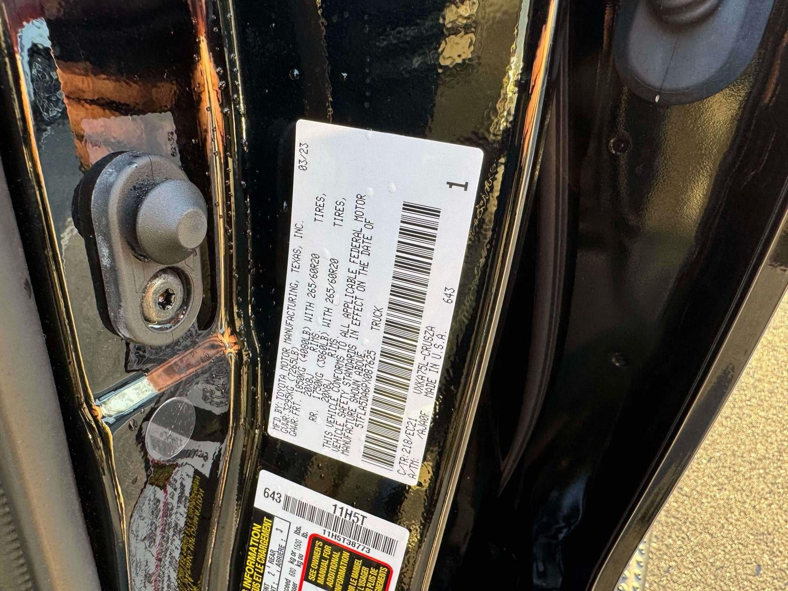 2023 Toyota Tundra SR5