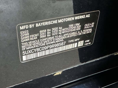 2023 BMW X6 M50i