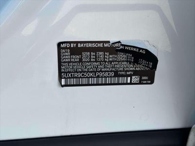 2019 BMW X3 xDrive30i