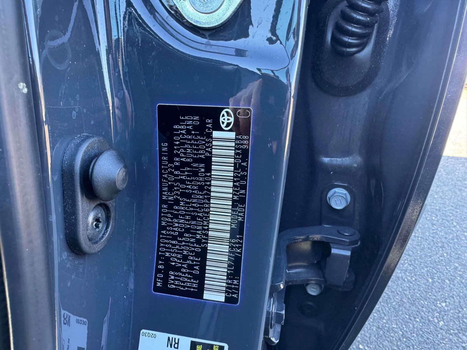 2024 Toyota Corolla SE