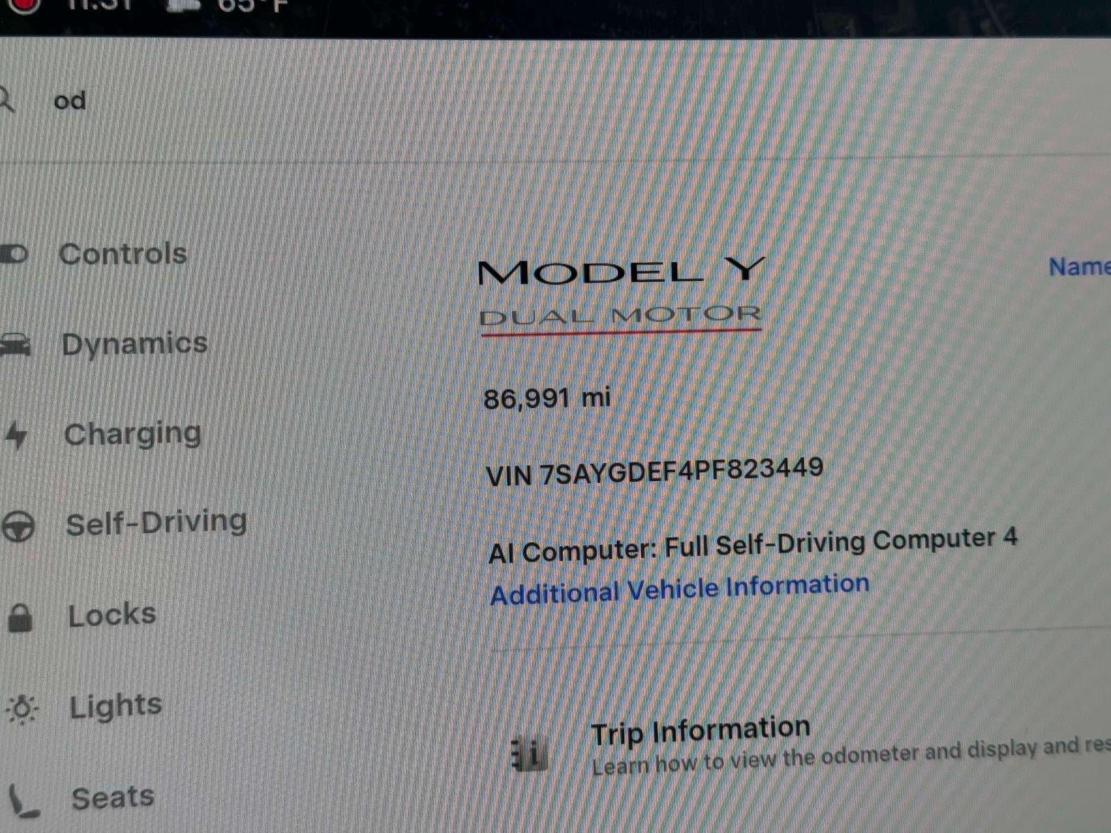 2023 Tesla Model Y Performance Dual Motor All-Wheel Drive