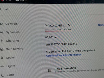 2023 Tesla Model Y Performance Dual Motor All-Wheel Drive