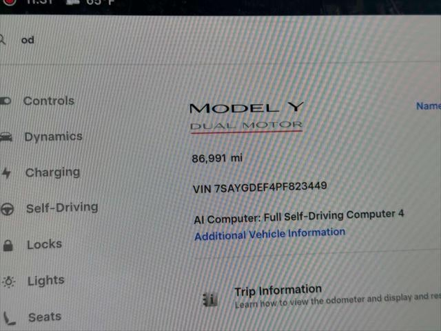 2023 Tesla Model Y Performance Dual Motor All-Wheel Drive
