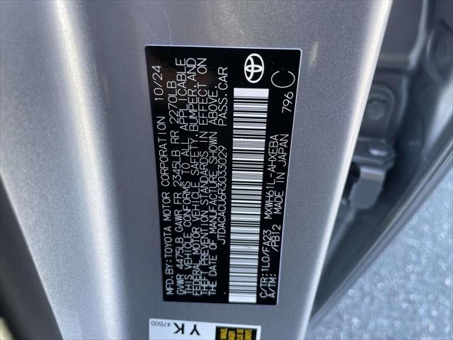 2024 Toyota Prius Prime SE