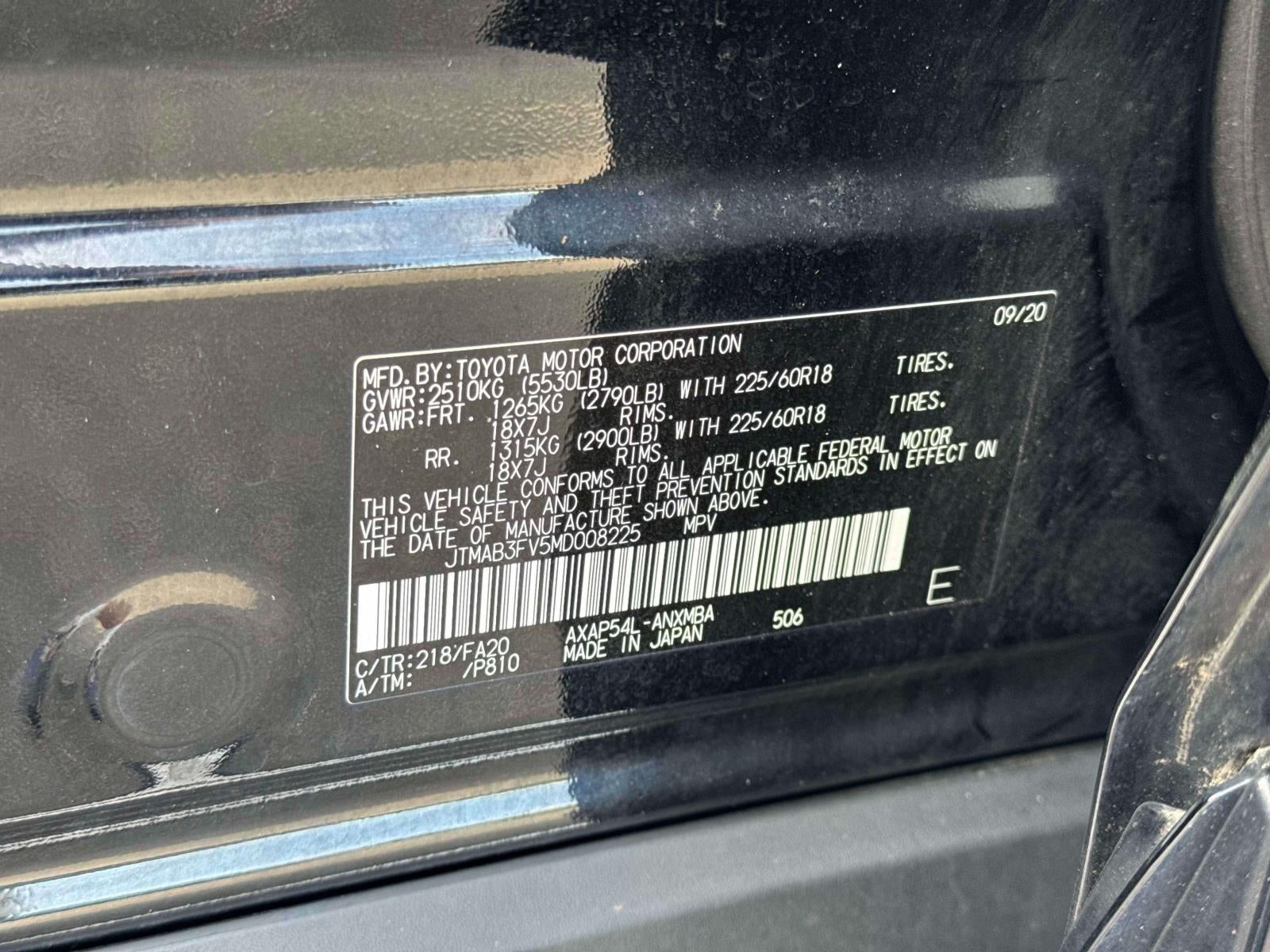 2021 Toyota RAV4 Prime SE