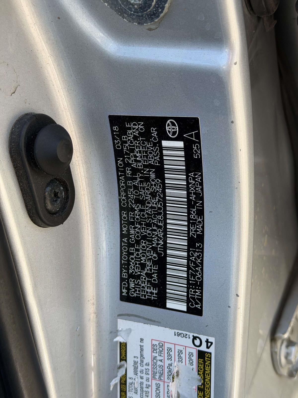 2018 Toyota Corolla iM Base