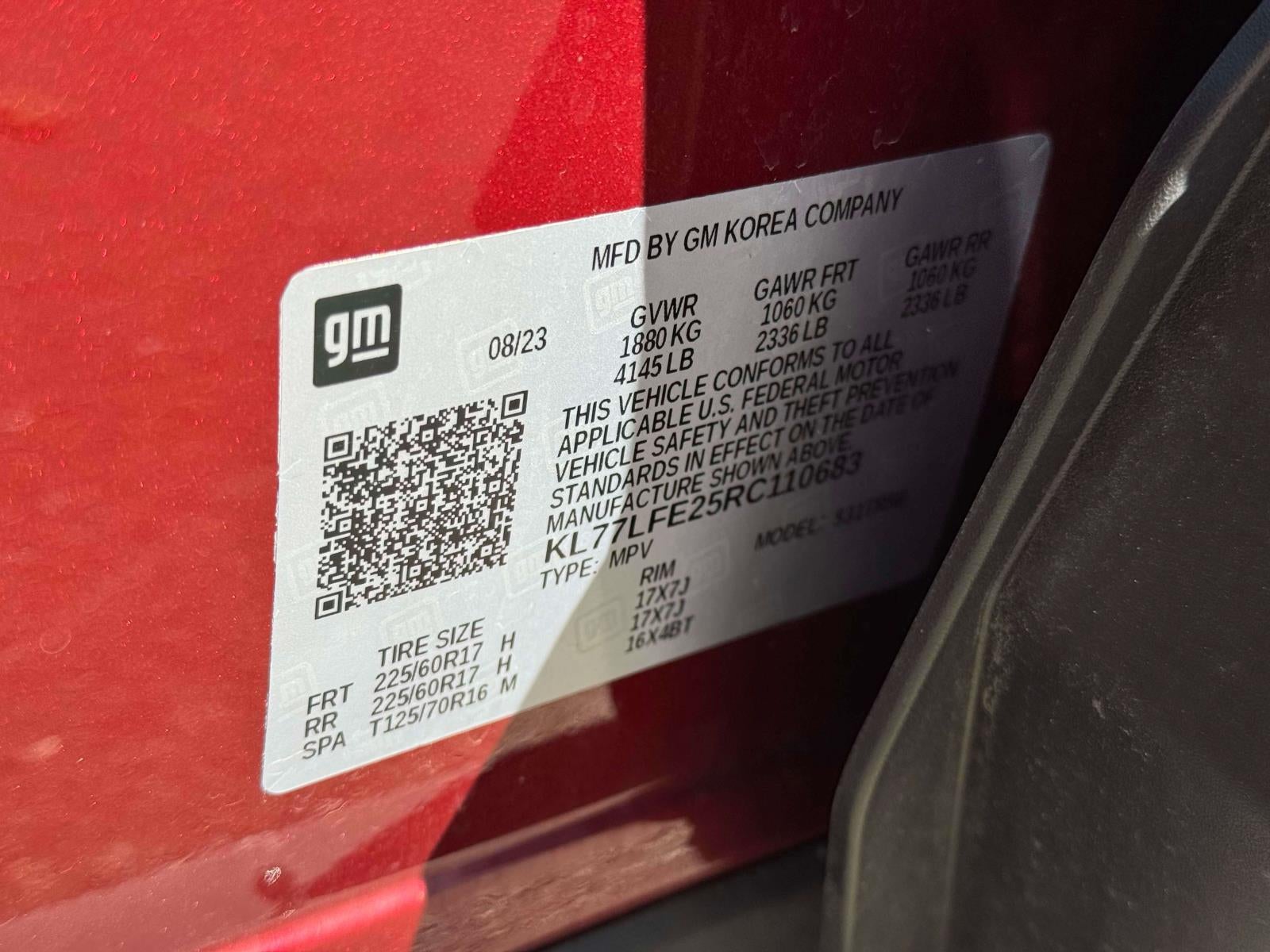 2024 Chevrolet Trax FWD SP
