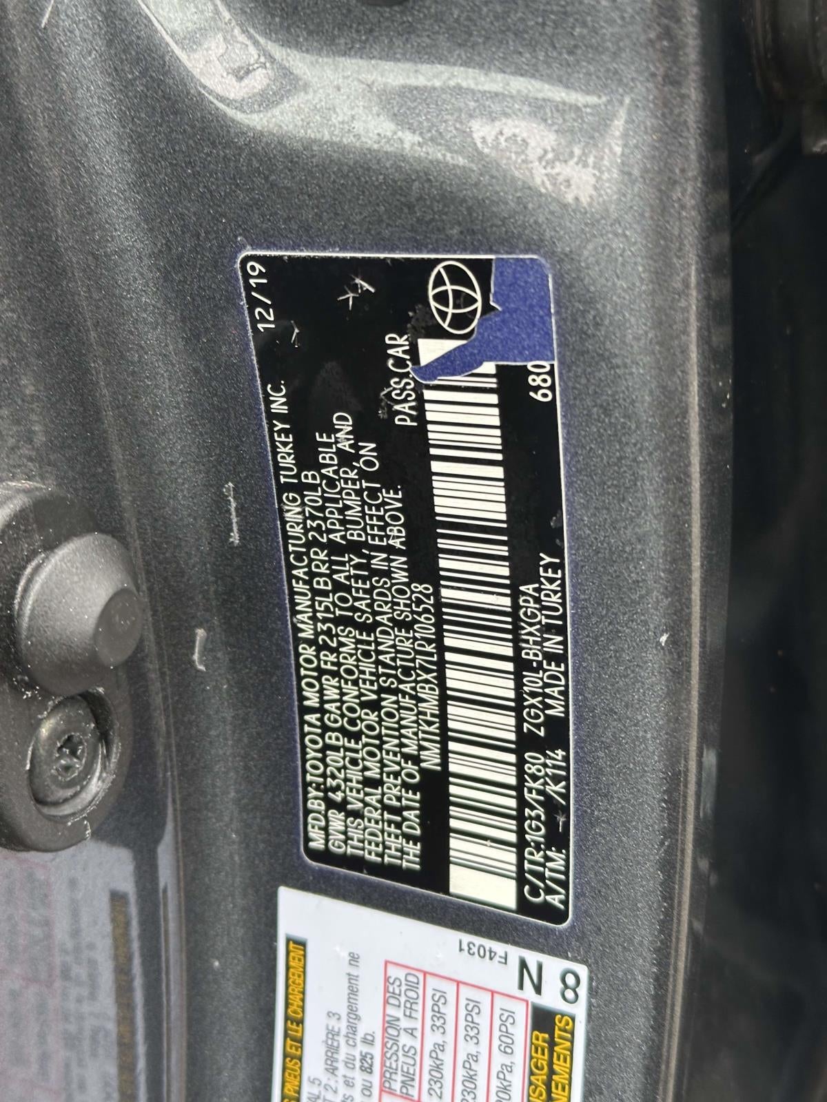 2020 Toyota C-HR XLE