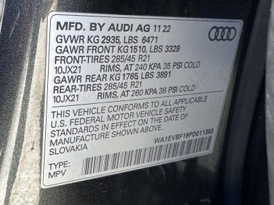 2023 Audi Q8 Premium Plus 55 TFSI quattro Tiptronic