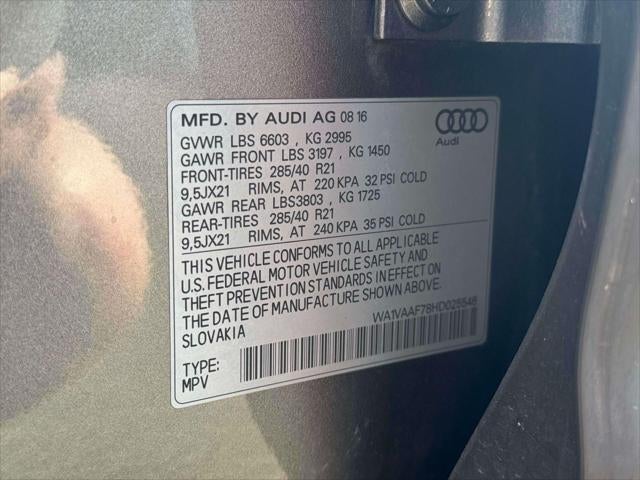 2017 Audi Q7 3.0T Premium
