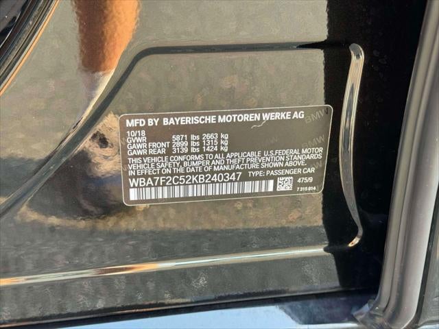 2019 BMW 750i xDrive