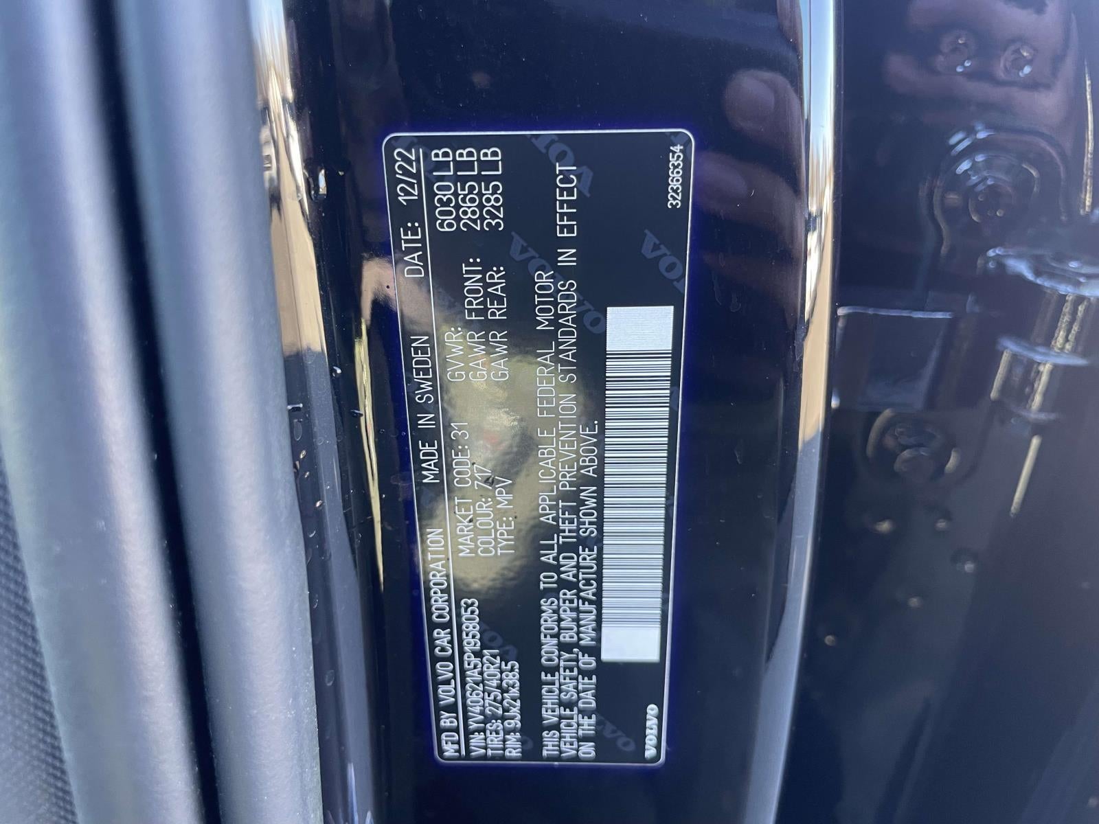 2023 Volvo XC90 B6 Ultimate 6-Seater