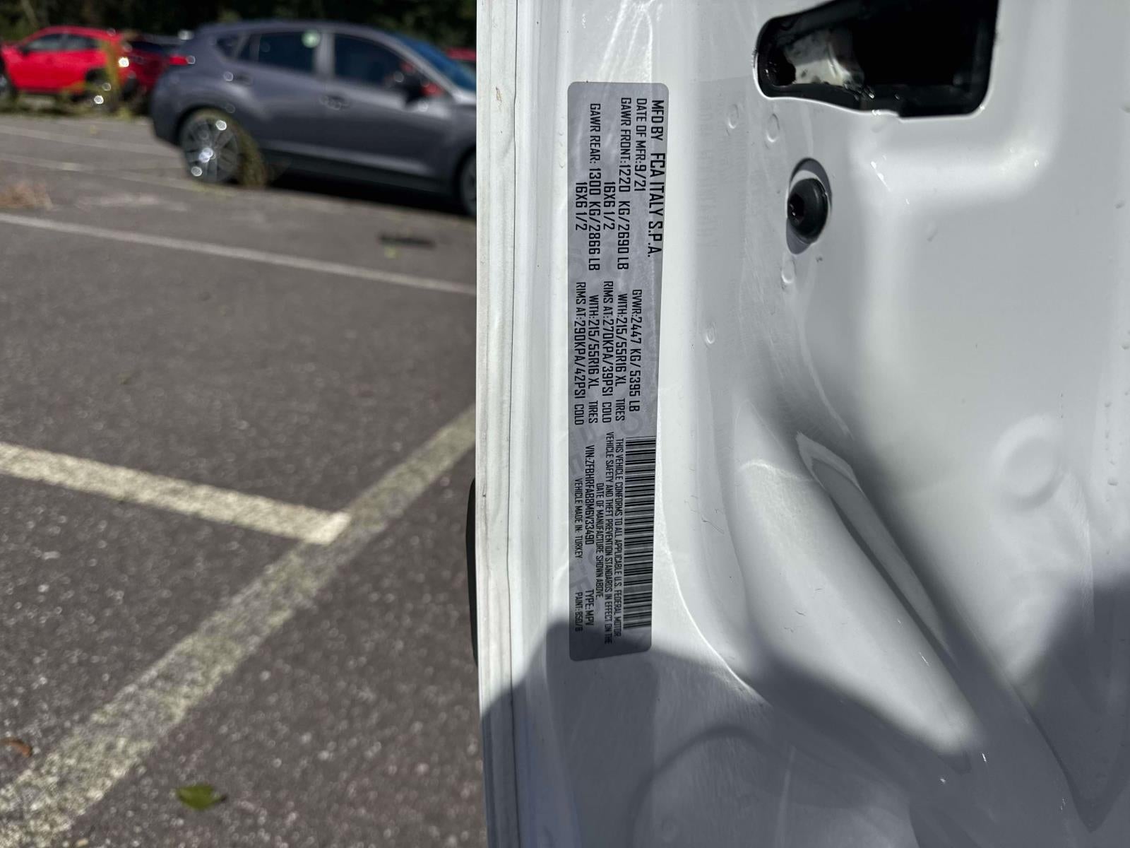 2021 RAM ProMaster City Tradesman Cargo Van