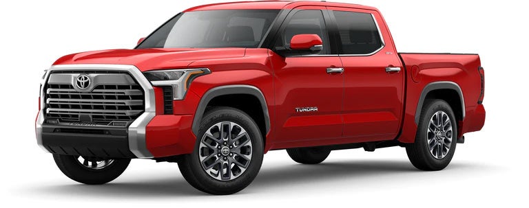 2022 Toyota Tundra Limited in Supersonic Red | Empire Toyota of Huntington in Huntington Station NY