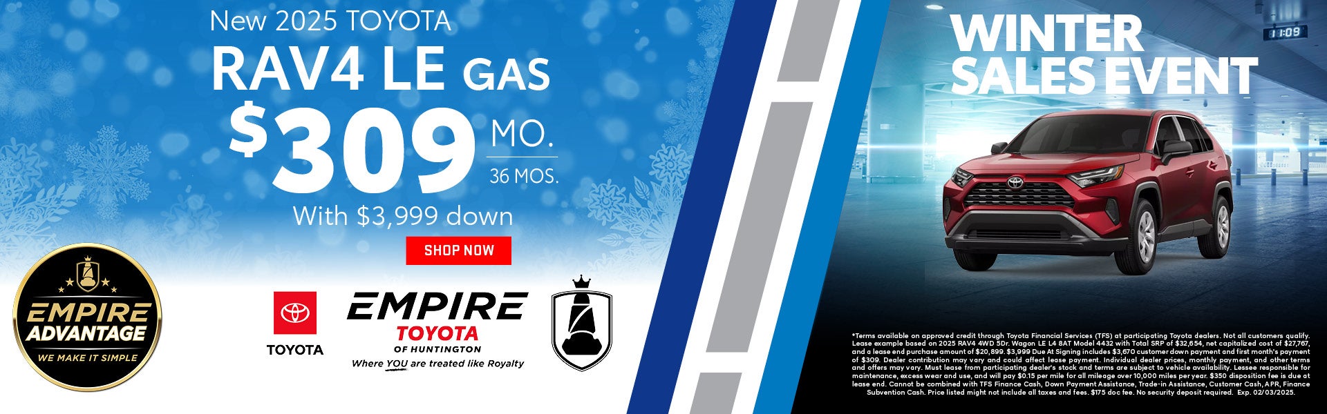 New & Used Toyota Dealer Huntington NY | Empire Toyota of Huntington