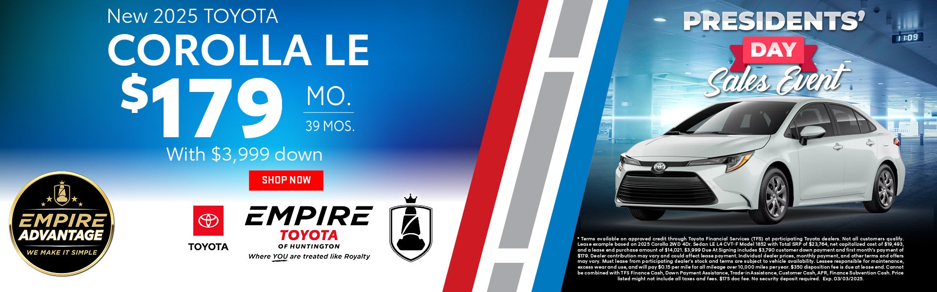 New & Used Toyota Dealer Huntington NY | Empire Toyota of Huntington