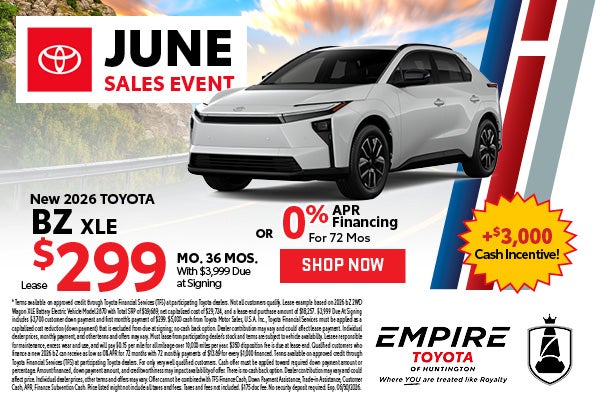 New 2026 Toyota BZ