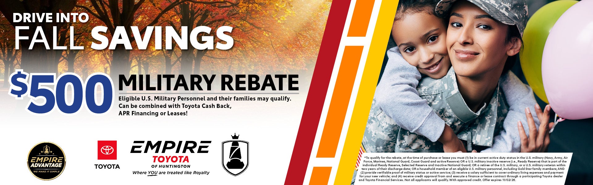 Military Rebate