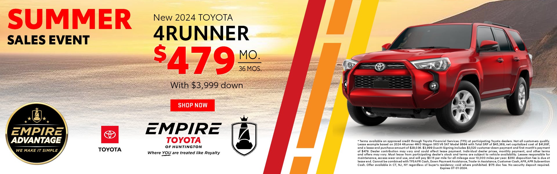 Empire Toyota of Huntington | New & Used Toyota Dealer