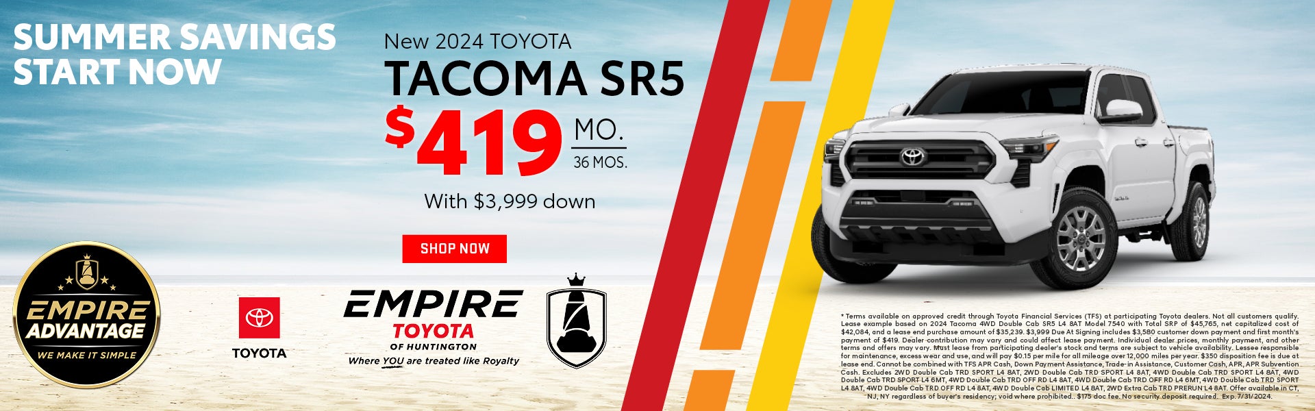 Empire Toyota of Huntington | New & Used Toyota Dealer